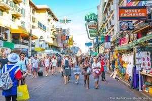 Vui chơi tại khu phố Khao San - Thái Lan