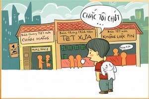 Cười bể bụng bộ tranh Tết xưa - Tết nay: Những thay đổi mà không phải ai cũng biết