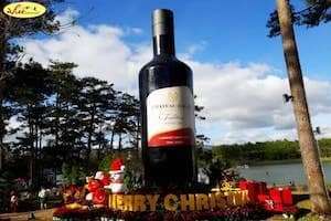 Festival Đà Lạt sẽ có chai rượu vang phục vụ 10.000 người